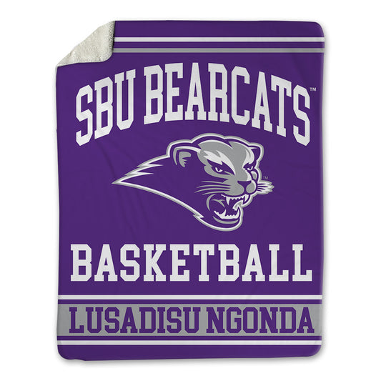 SBU - NCAA Women's Basketball : Ida Lusadisu Ngonda - Blanket-0