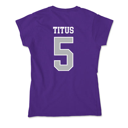 SBU - NCAA Baseball : Conner Titus - Classic Shersey Soft Style Women’s T-Shirt-1