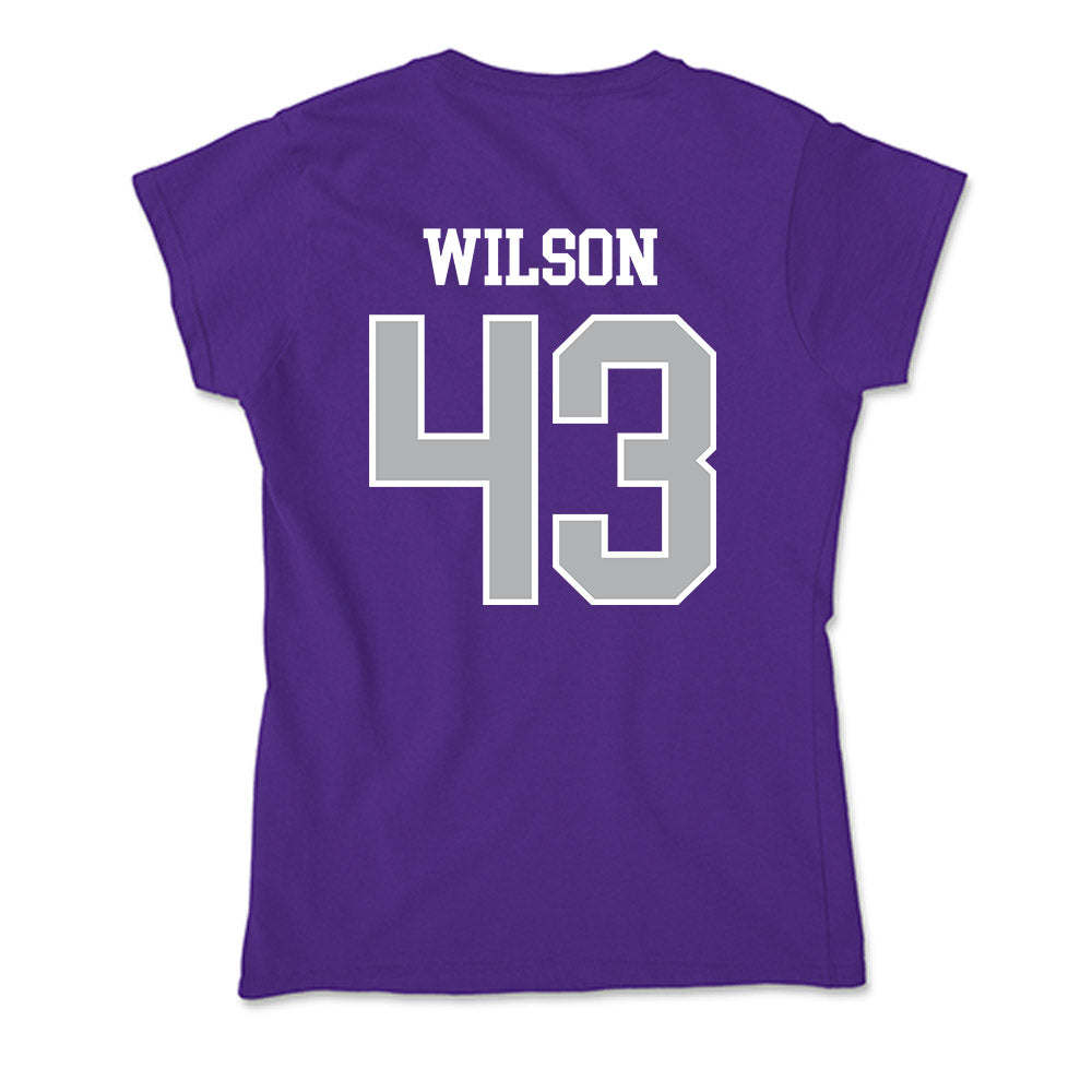 SBU - NCAA Football : Luca Wilson - Classic Shersey Soft Style Women’s T-Shirt-1