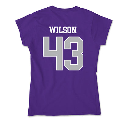 SBU - NCAA Football : Luca Wilson - Classic Shersey Soft Style Women’s T-Shirt-1