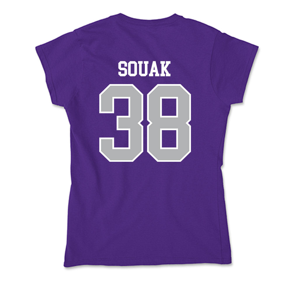 SBU - NCAA Men's Soccer : Nadir Souak - Classic Shersey Soft Style Women’s T-Shirt-1
