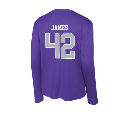SBU - NCAA Football : Kaleb James - Classic Shersey Activewear Long Sleeve T-Shirt-1