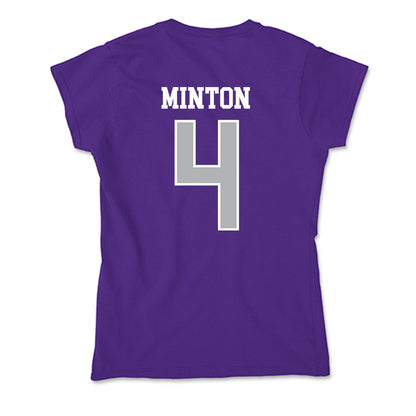 SBU - NCAA Softball : Ava Minton - Classic Shersey Soft Style Women’s T-Shirt-1