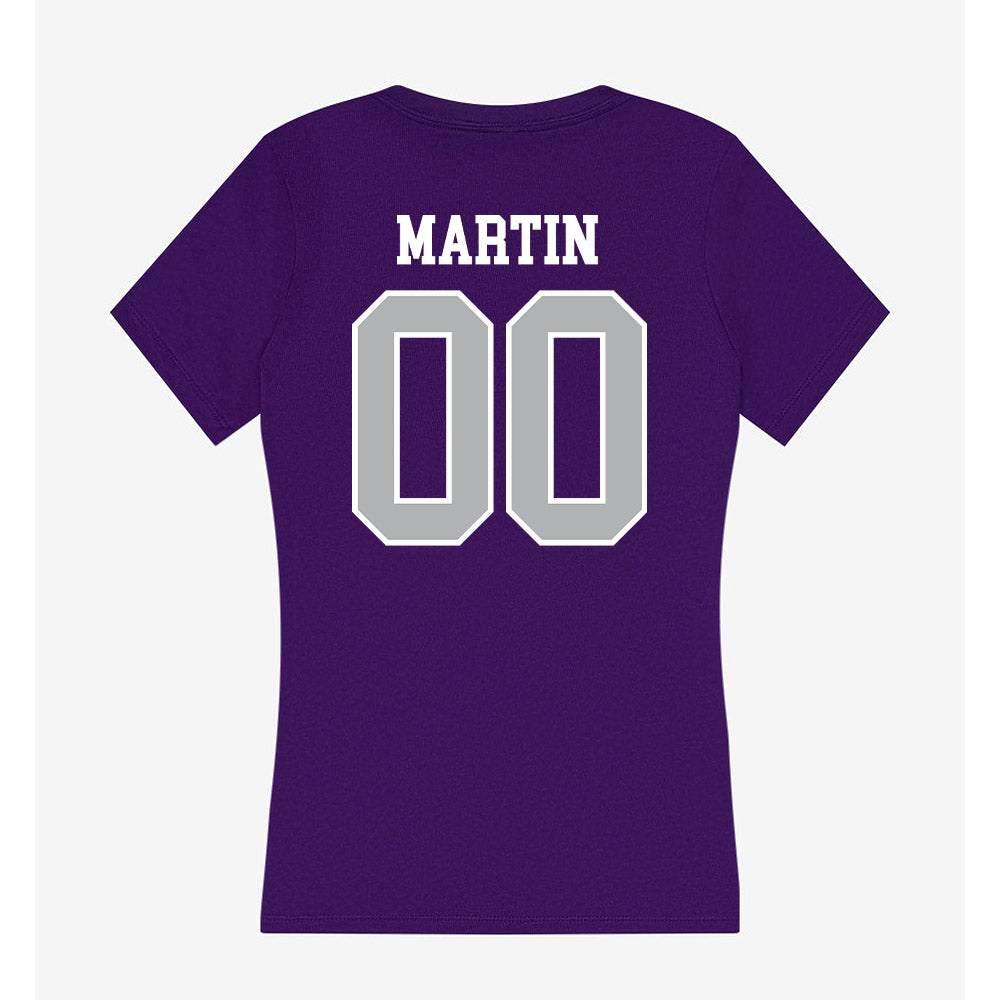 SBU - NCAA Women's Soccer : Ella Martin - Classic Shersey Women's V-Neck T-Shirt-1