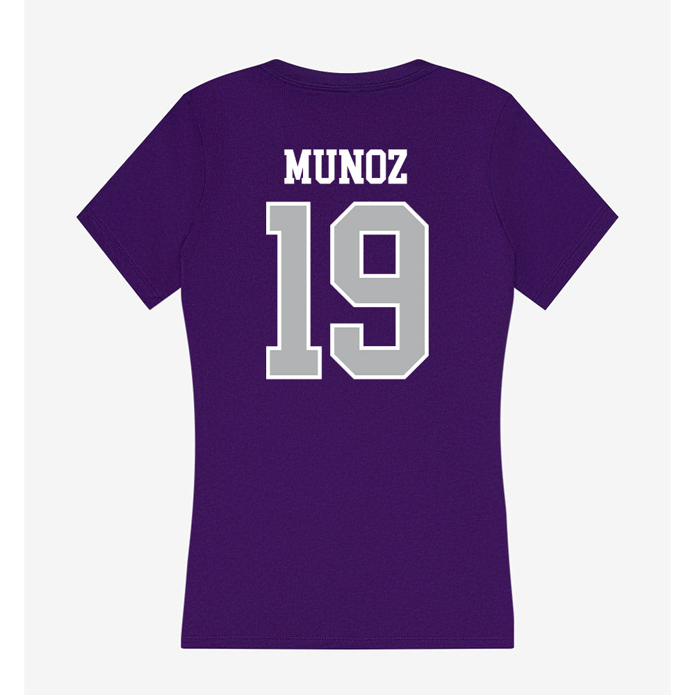 SBU - NCAA Men's Soccer : Jorge Munoz - Classic Shersey Women's V-Neck T-Shirt-1