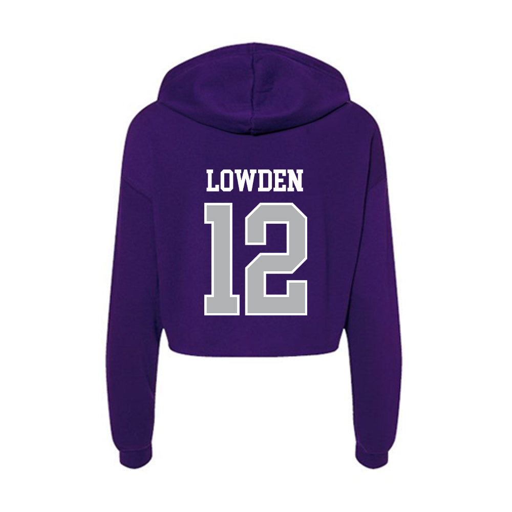 SBU - NCAA Softball : Bentley Lowden - Classic Shersey Women's Crop Fleece Hoodie-1