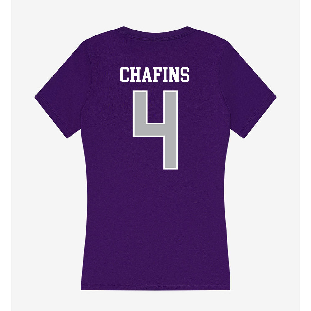 SBU - NCAA Women's Volleyball : Chloe Chafins - Classic Shersey Women's V-Neck T-Shirt-1