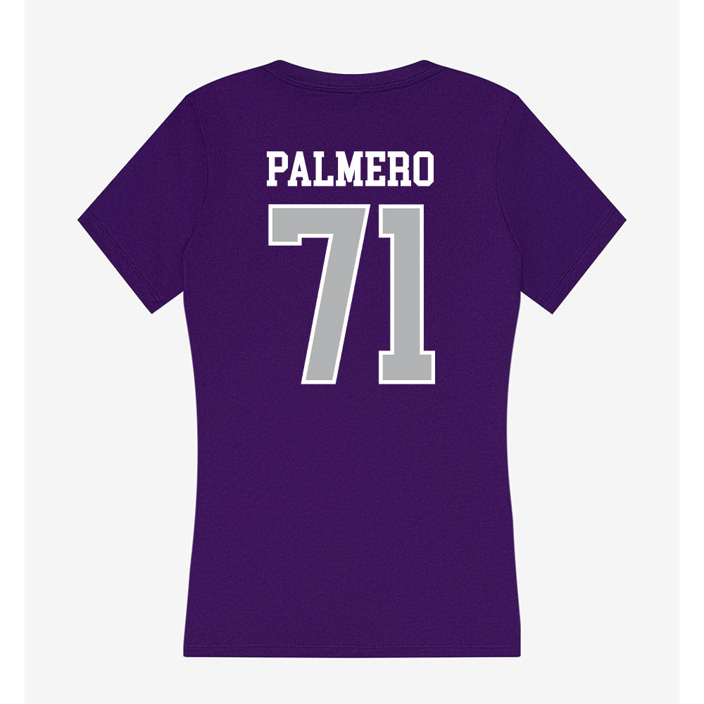SBU - NCAA Football : Allen Palmero - Classic Shersey Women's V-Neck T-Shirt-1