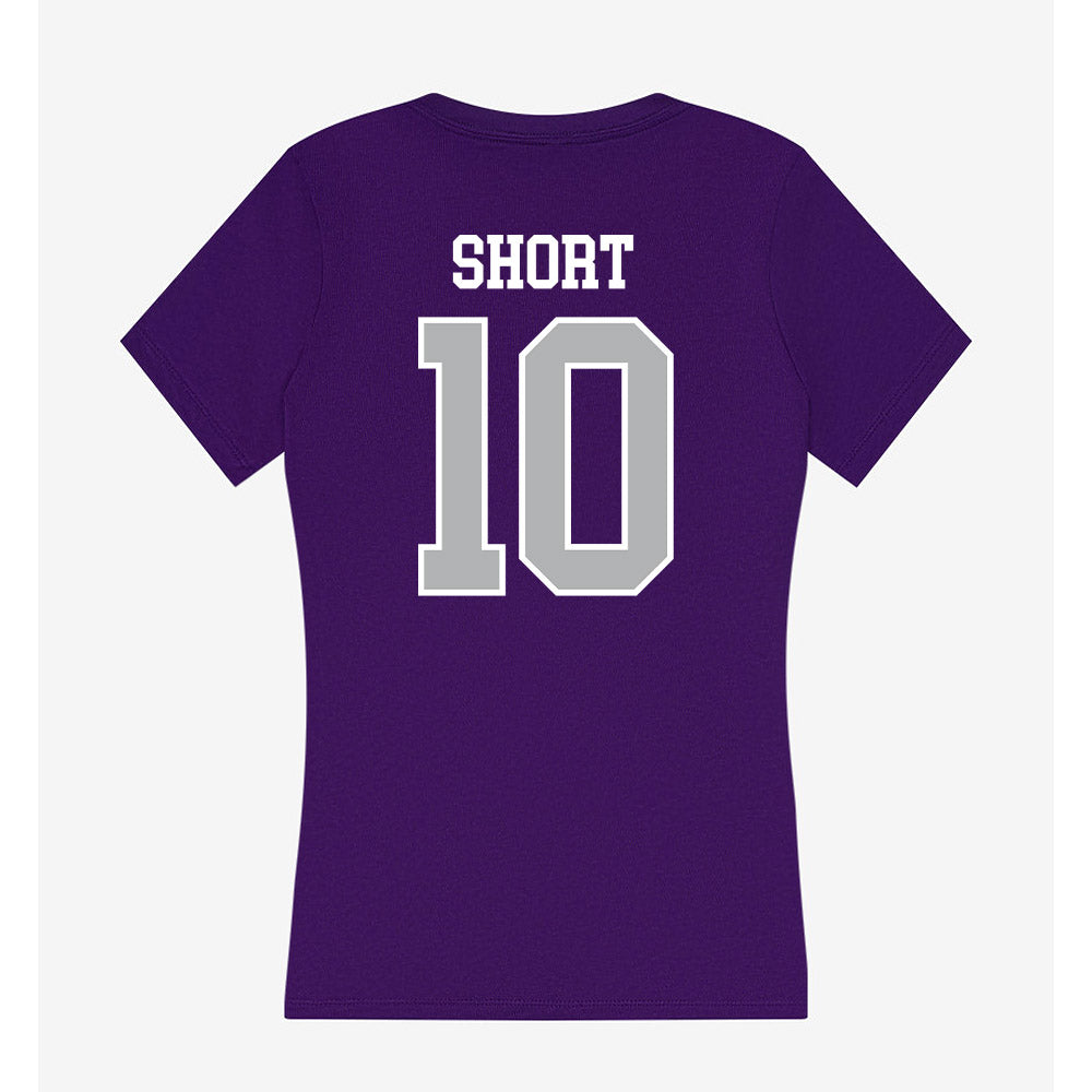 SBU - NCAA Women's Soccer : Sam Short - Classic Shersey Women's V-Neck T-Shirt-1