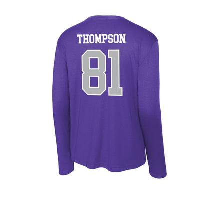 SBU - NCAA Football : Alexzander Thompson - Classic Shersey Activewear Long Sleeve T-Shirt-1