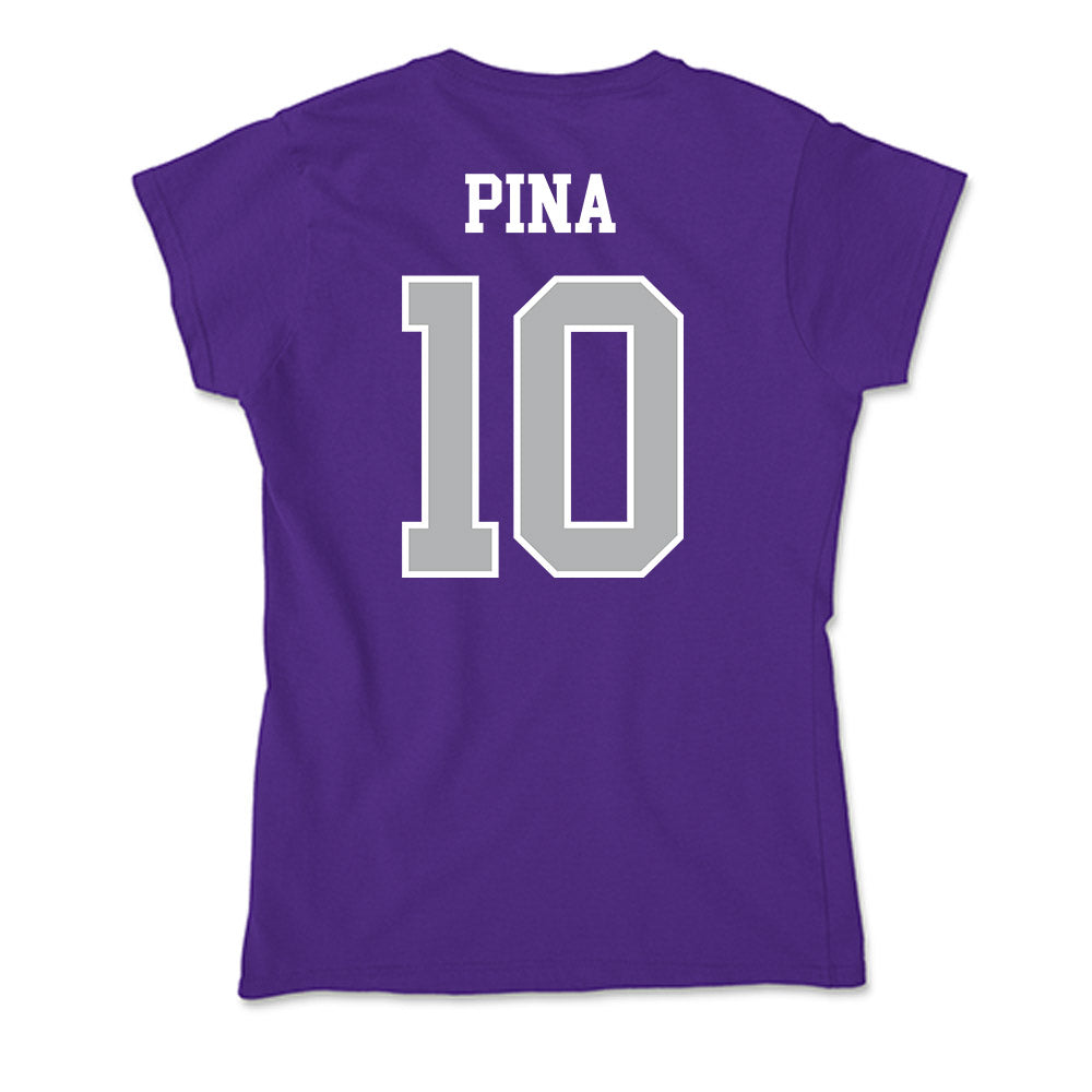 SBU - NCAA Men's Soccer : Edgar Pina - Classic Shersey Soft Style Women’s T-Shirt-1