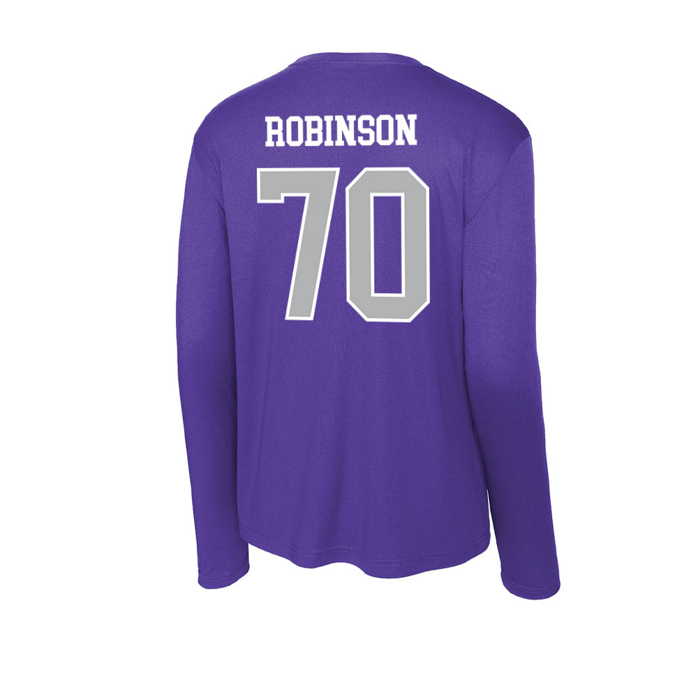 SBU - NCAA Football : Samuel Robinson - Classic Shersey Activewear Long Sleeve T-Shirt-1