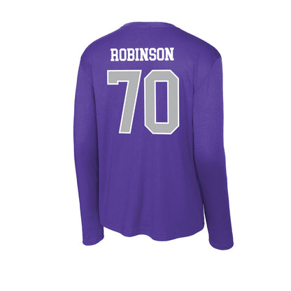 SBU - NCAA Football : Samuel Robinson - Classic Shersey Activewear Long Sleeve T-Shirt-1