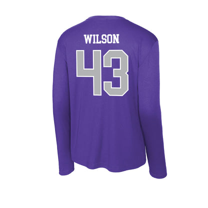 SBU - NCAA Football : Luca Wilson - Classic Shersey Activewear Long Sleeve T-Shirt-1