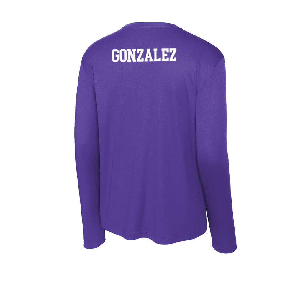 SBU - NCAA Women's Swimming & Diving : Sofia Gonzalez - Classic Shersey Activewear Long Sleeve T-Shirt-1