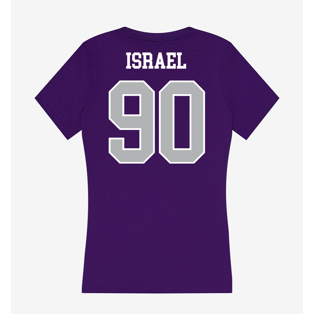 SBU - NCAA Football : Bradyn Israel - Classic Shersey Women's V-Neck T-Shirt-1