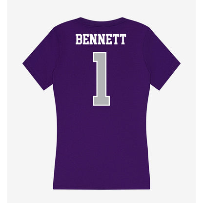 SBU - NCAA Softball : Joscelyn Bennett - Classic Shersey Women's V-Neck T-Shirt-1