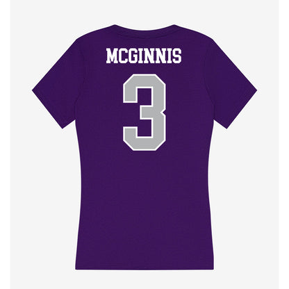 SBU - NCAA Football : Eric McGinnis McGinnis - Classic Shersey Women's V-Neck T-Shirt-1