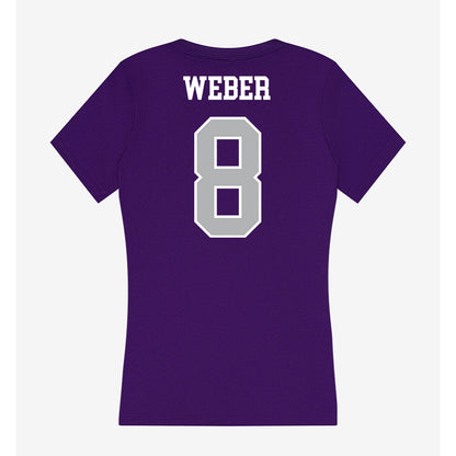 SBU - NCAA Women's Volleyball : Audrey Weber - Classic Shersey Women's V-Neck T-Shirt-1