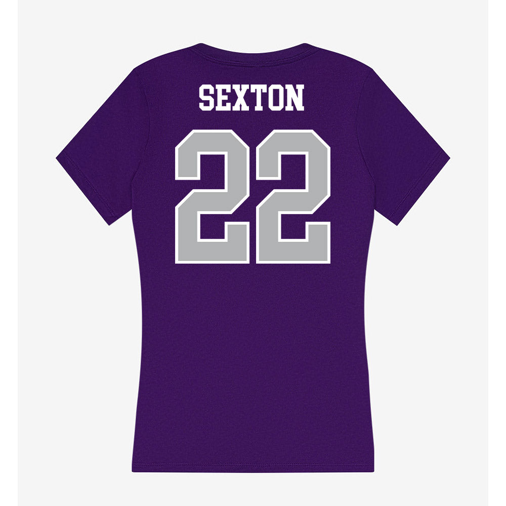 SBU - NCAA Women's Volleyball : Kailey Sexton - Classic Shersey Women's V-Neck T-Shirt-1