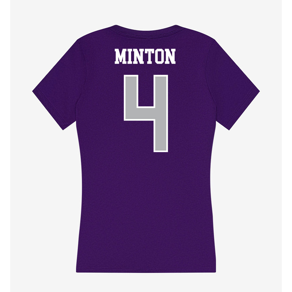 SBU - NCAA Softball : Ava Minton - Classic Shersey Women's V-Neck T-Shirt-1