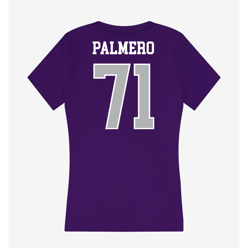 SBU - NCAA Football : Allen Palmero - Classic Shersey Women's V-Neck T-Shirt-1