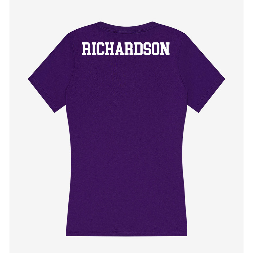 SBU - NCAA Men's Swimming & Diving : Sam Richardson - Classic Shersey Women's V-Neck T-Shirt-1