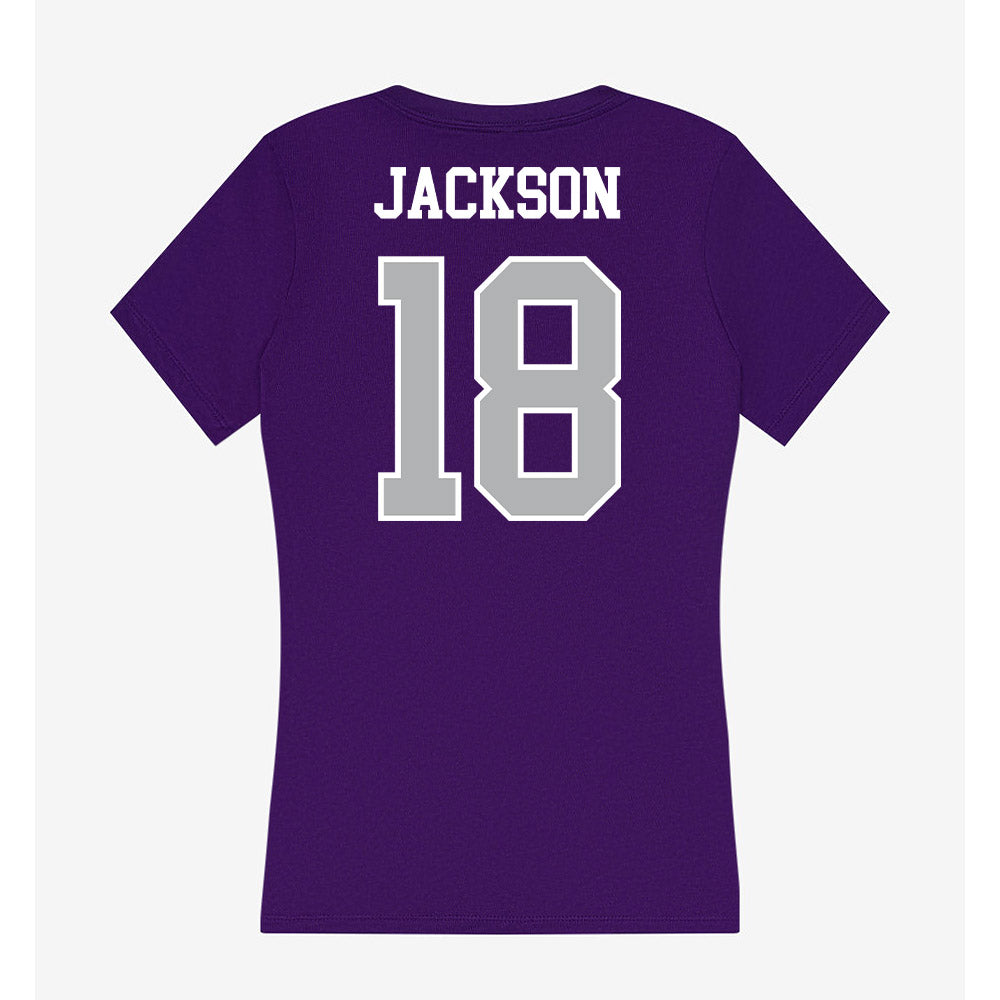 SBU - NCAA Softball : Talyn Jackson - Classic Shersey Women's V-Neck T-Shirt-1