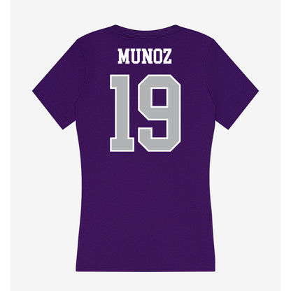 SBU - NCAA Men's Soccer : Jorge Munoz - Classic Shersey Women's V-Neck T-Shirt-1