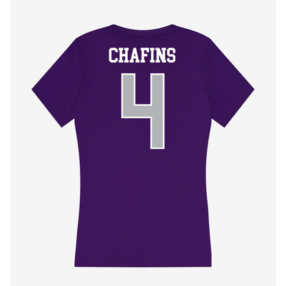 SBU - NCAA Women's Volleyball : Chloe Chafins - Classic Shersey Women's V-Neck T-Shirt-1