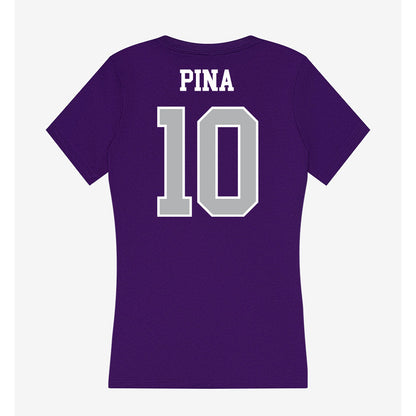 SBU - NCAA Men's Soccer : Edgar Pina - Classic Shersey Women's V-Neck T-Shirt-1
