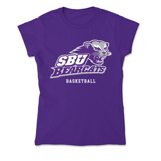 SBU - NCAA Men's Basketball : Eli Kennedy - Classic Shersey Soft Style Women’s T-Shirt-0