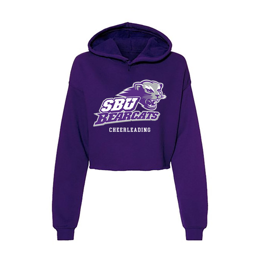 SBU - NCAA Cheerleading : Chloe Walker - Classic Shersey Women's Crop Fleece Hoodie-0