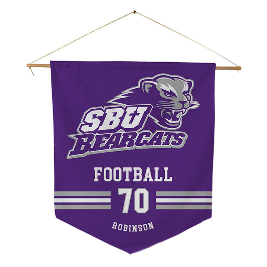 SBU - NCAA Football : Samuel Robinson - Pennant - 18" x 21"-0