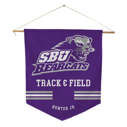 SBU - NCAA Men's Track & Field : James Hunter Jr - Pennant - 18" x 21"-0