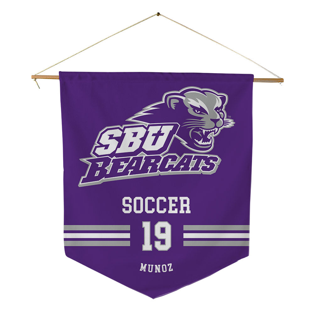 SBU - NCAA Men's Soccer : Jorge Munoz - Pennant - 18" x 21"-0