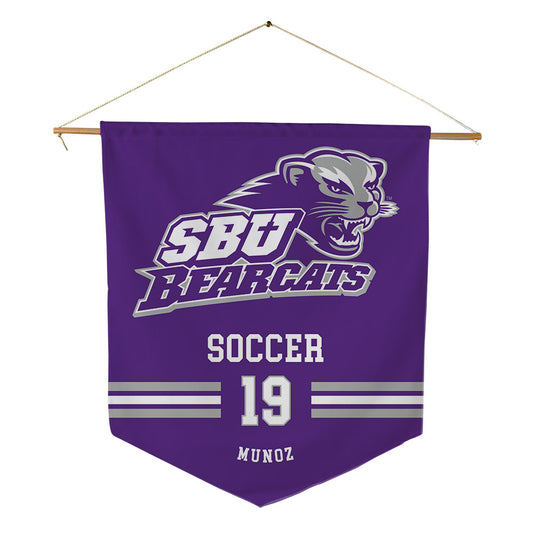 SBU - NCAA Men's Soccer : Jorge Munoz - Pennant - 18" x 21"-0