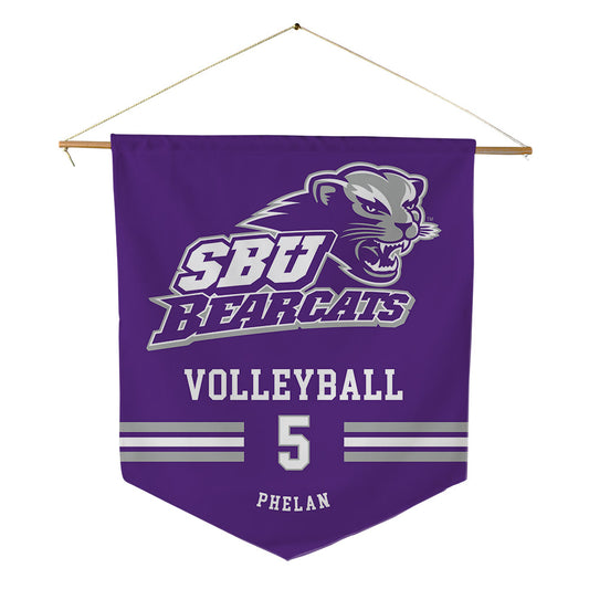 SBU - NCAA Men's Volleyball : Lucas Phelan - Pennant - 18" x 21"-0