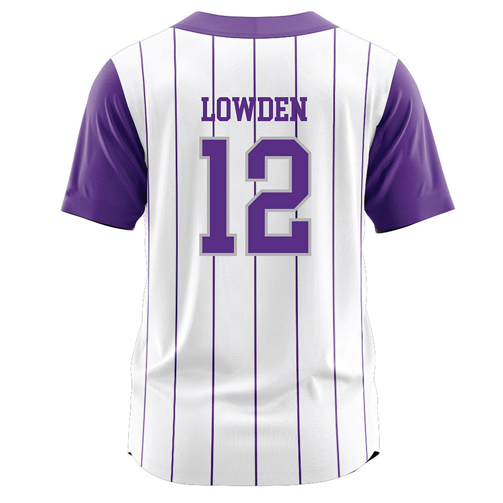 SBU - NCAA Softball : Bentley Lowden - White Jersey-1