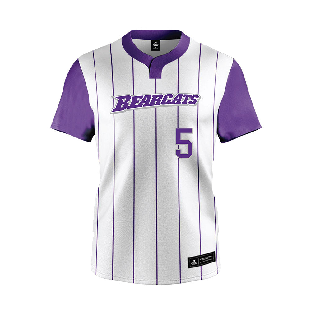 SBU - NCAA Softball : Mia Hendrickson - White Jersey-0