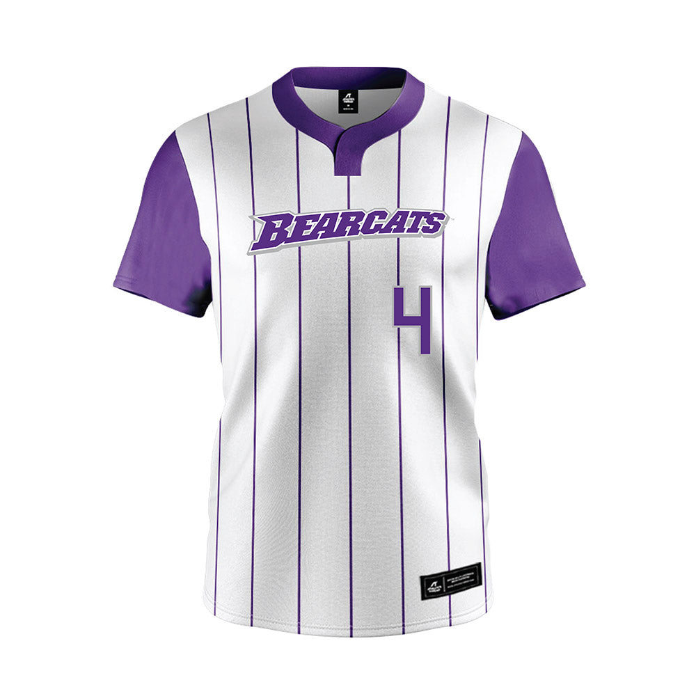 SBU - NCAA Softball : Ava Minton - White Jersey-0