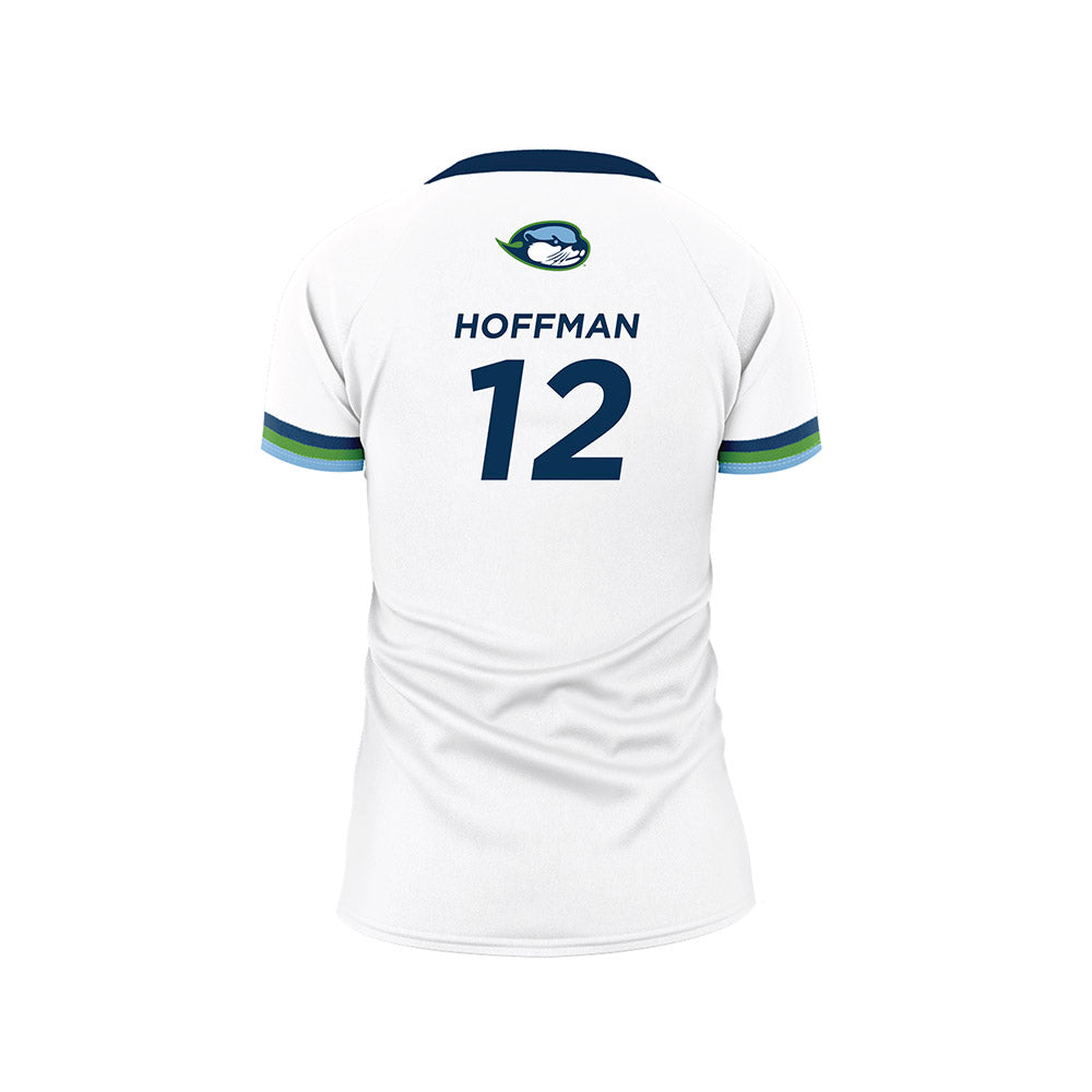 CSU Monterey Bay - NCAA Women's Volleyball : Gia Hoffman - White Volleyball Jersey-1