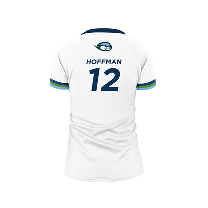 CSU Monterey Bay - NCAA Women's Volleyball : Gia Hoffman - White Volleyball Jersey-1