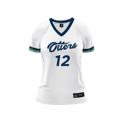CSU Monterey Bay - NCAA Women's Volleyball : Gia Hoffman - White Volleyball Jersey-0