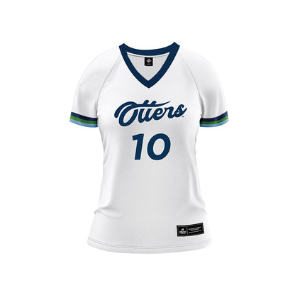 CSU Monterey Bay - NCAA Women's Volleyball : Sofia MacPherson - White Volleyball Jersey-0