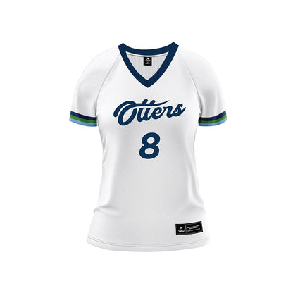  - NCAA Women's Volleyball : Natalie Wong - White Volleyball Jersey-0