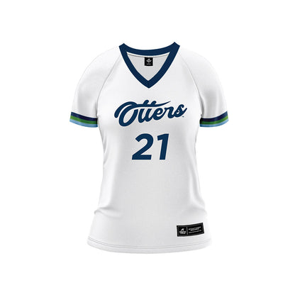 CSU Monterey Bay - NCAA Women's Volleyball : Piper Olson - White Volleyball Jersey-0