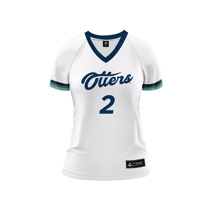 CSU Monterey Bay - NCAA Women's Volleyball : Rowan Reilly - White Volleyball Jersey-0