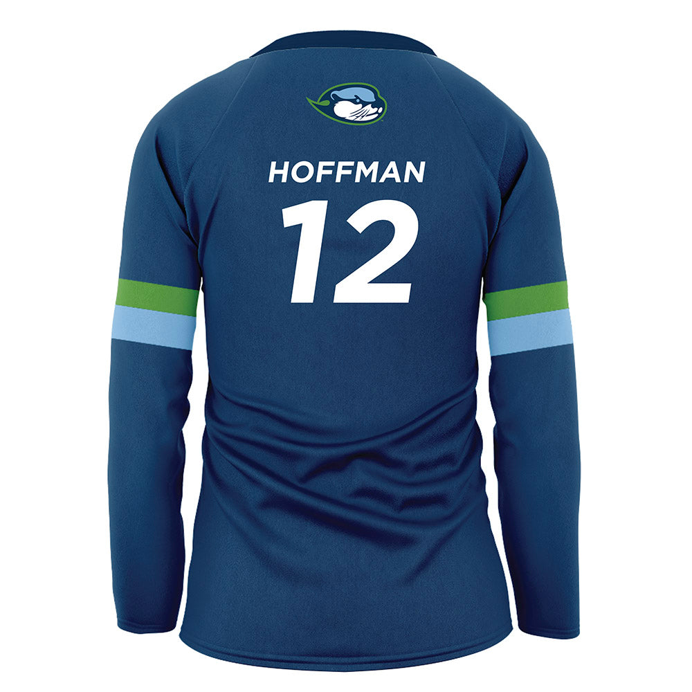 CSU Monterey Bay - NCAA Women's Volleyball : Gia Hoffman - Navy Volleyball Jersey-1