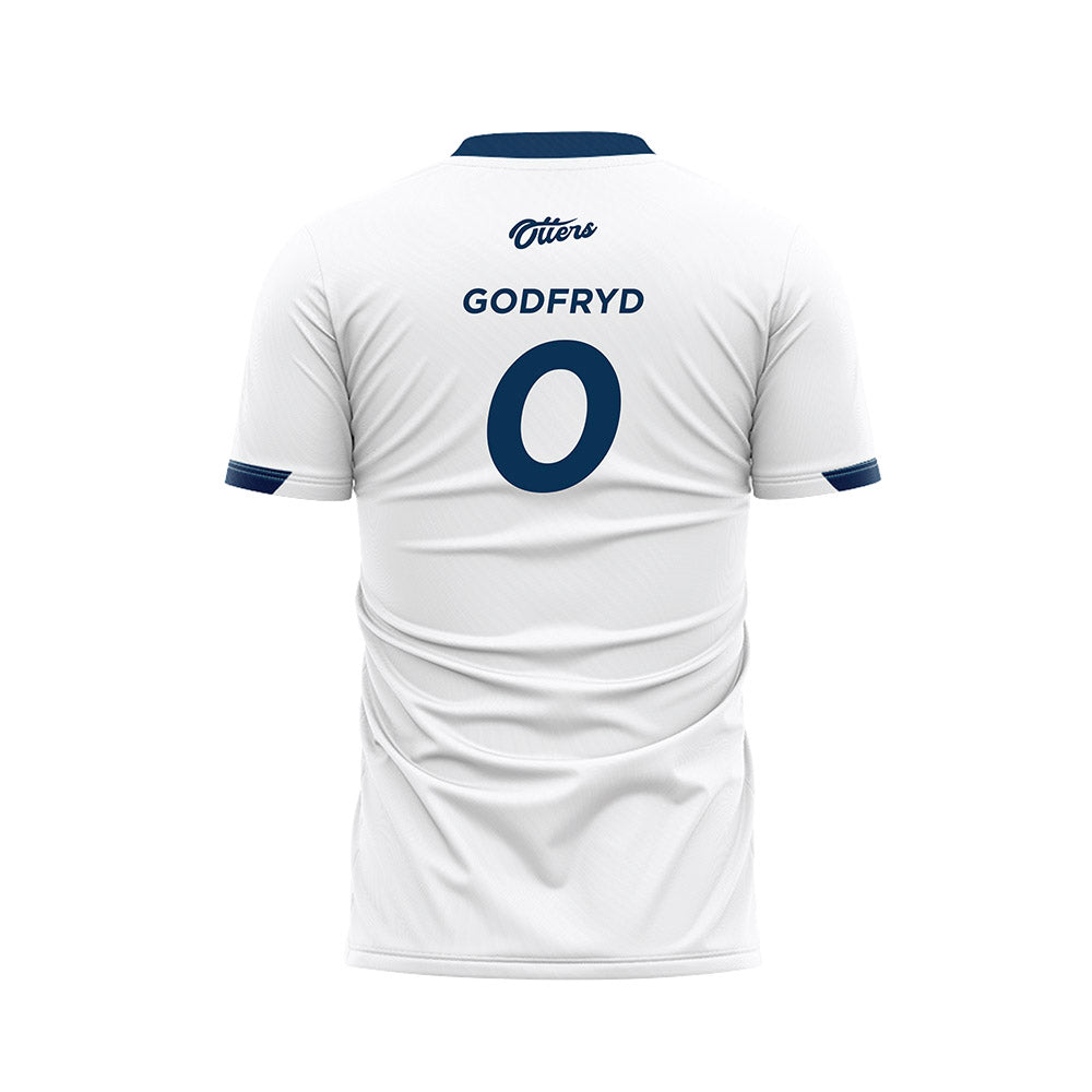 CSU Monterey Bay - NCAA Men's Soccer : Jerry Godfryd - White Soccer Jersey-1